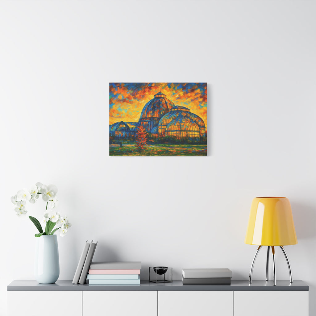 Belle Isle Aquarium at Sunset – Detroit Fine Art Print | Frisco Creek