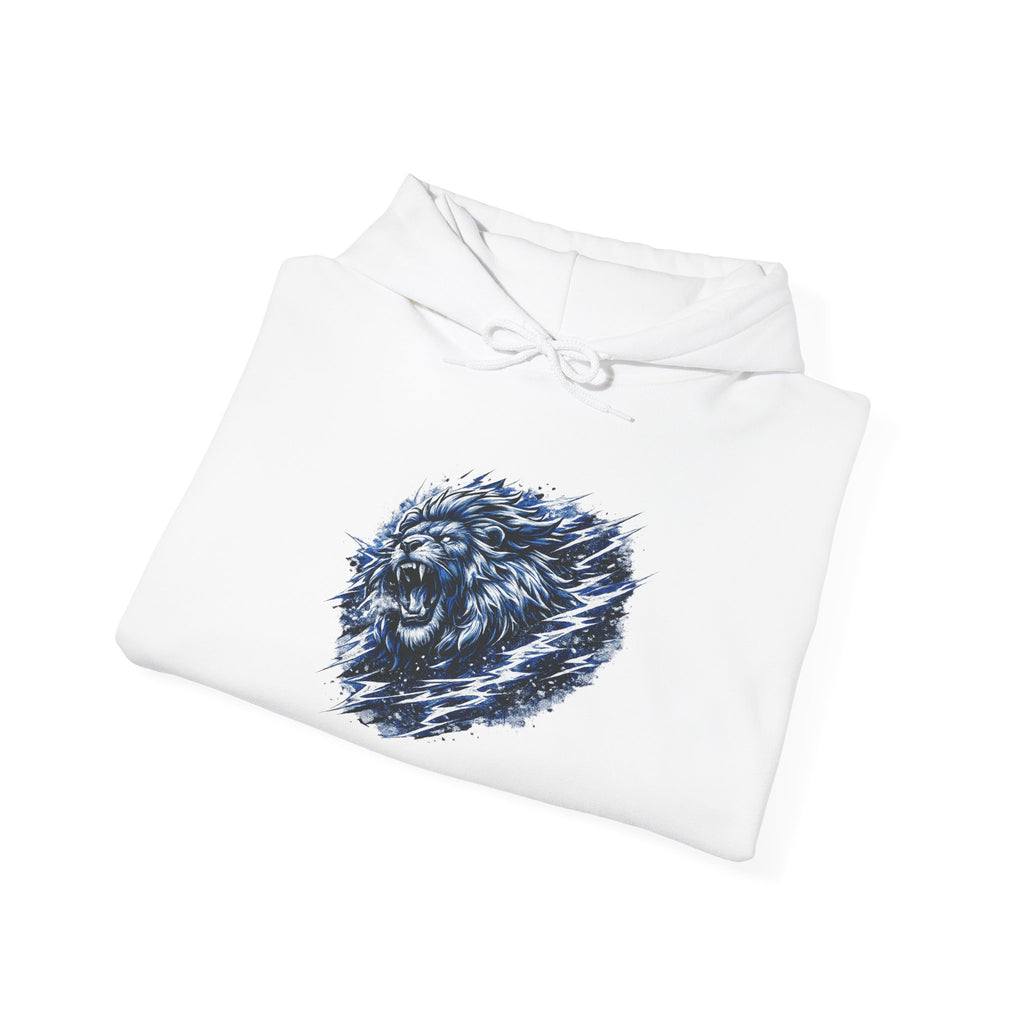 Lion Head Hoodie — Hand-Drawn Lion Sweatshirt