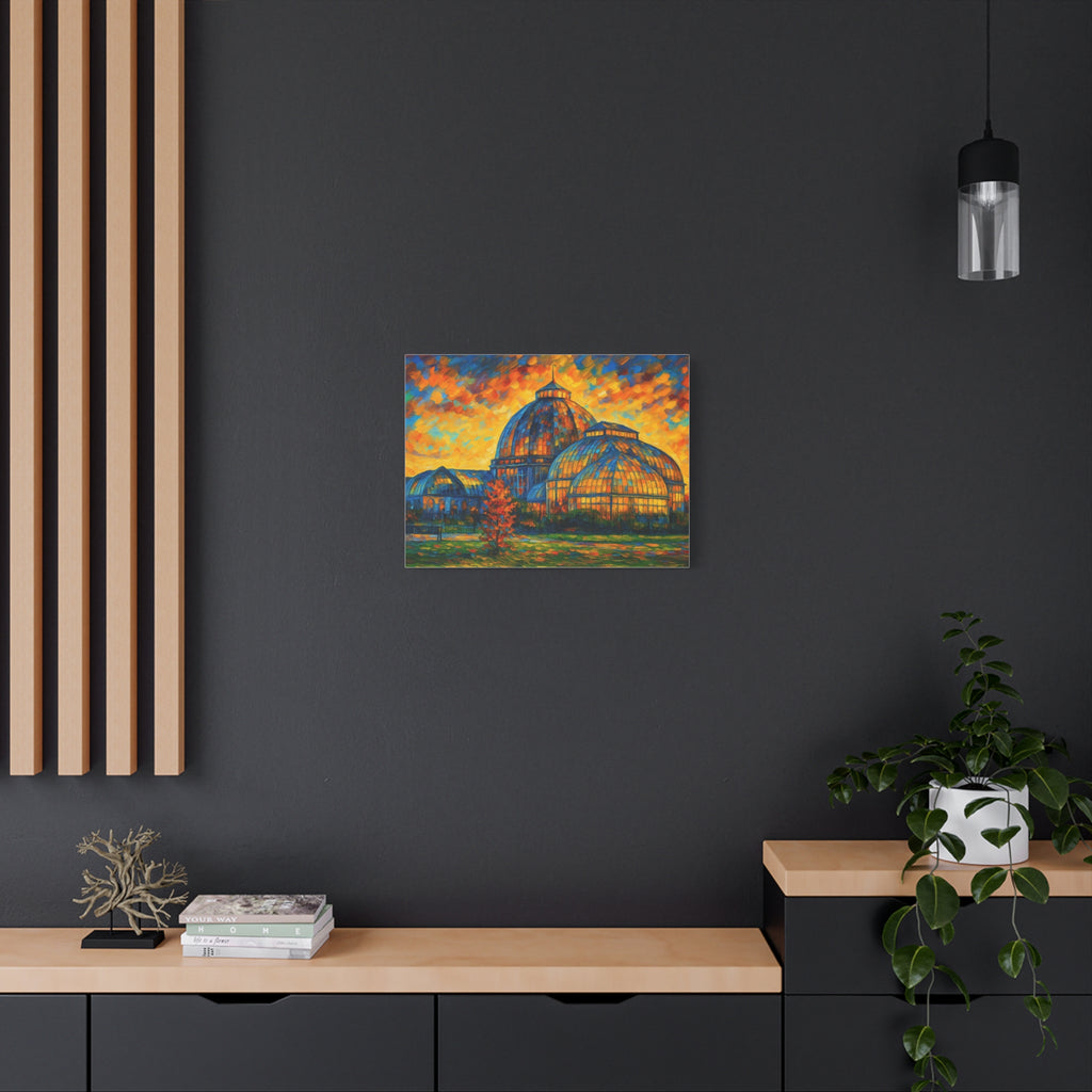 Belle Isle Aquarium at Sunset – Detroit Fine Art Print | Frisco Creek